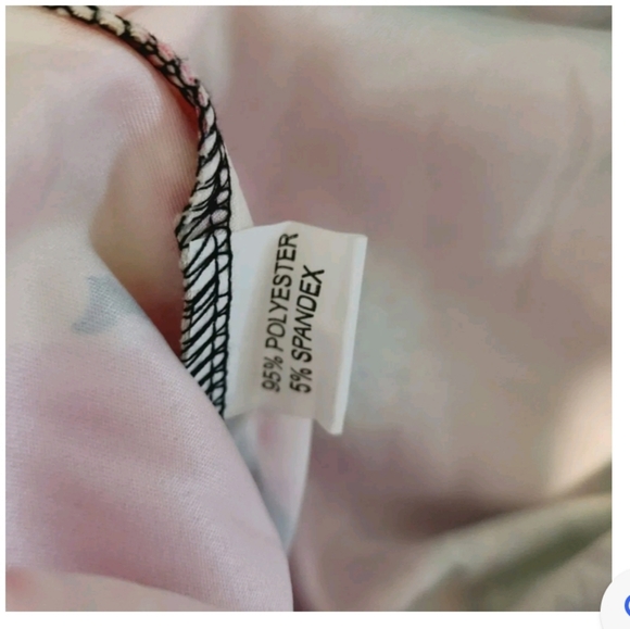 Nwt Dalia MacPhee Dress Large Black Pink Floral Button-Front Long Sleeve Mi… - Picture 6 of 13